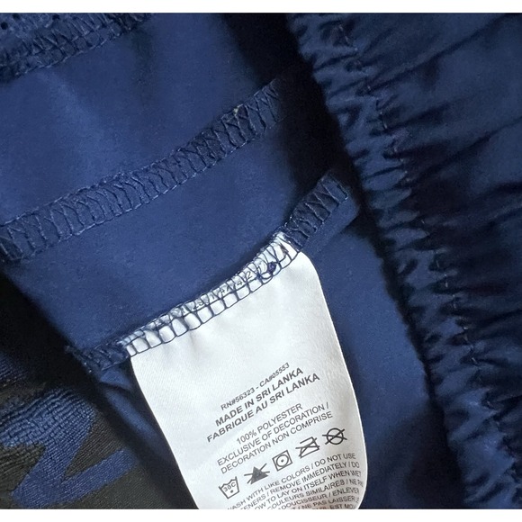 Nike Dri-FIT Training Shorts Men's Size Large – Navy Blue Athletic Shorts - Picture 9 of 10